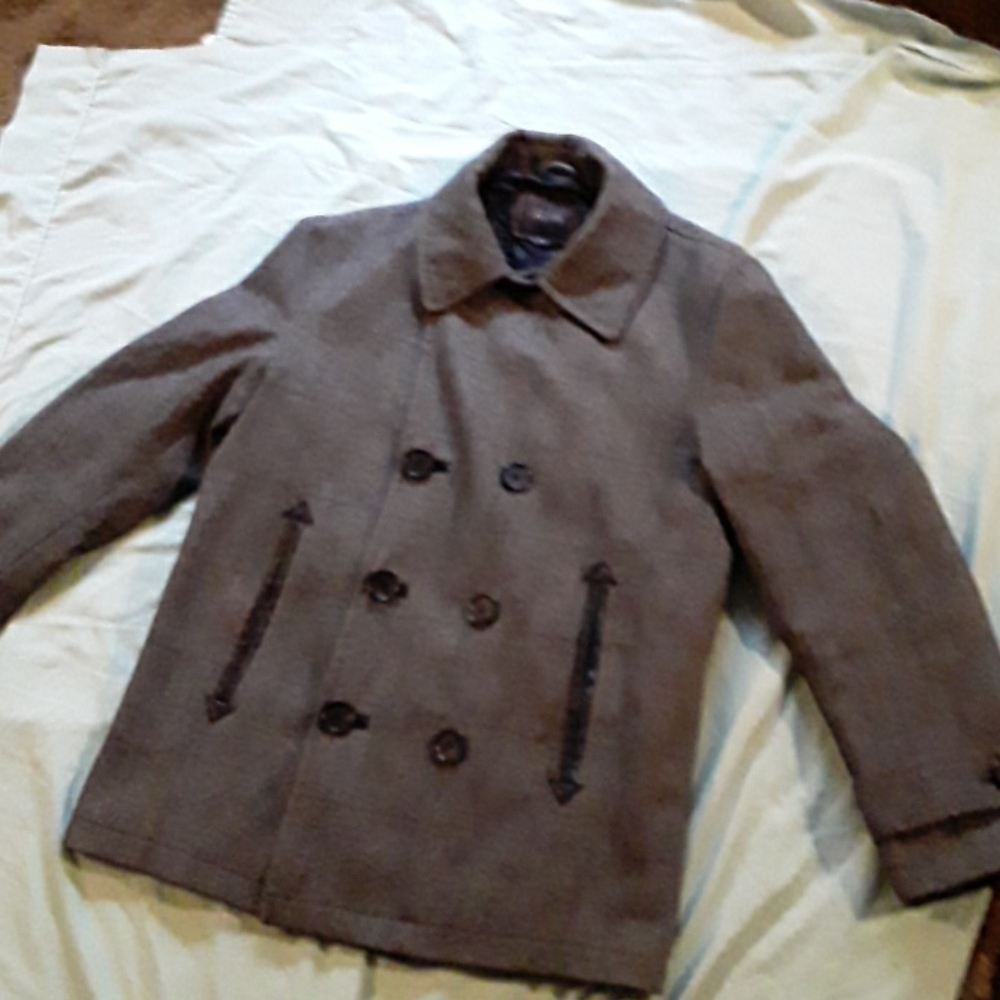 Tasso Elba men's heather peacoat